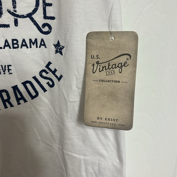 U.S. Vintage Sleeveless Tank Cotton Blend Size Small 100%Cotton - Picture 4 of 7